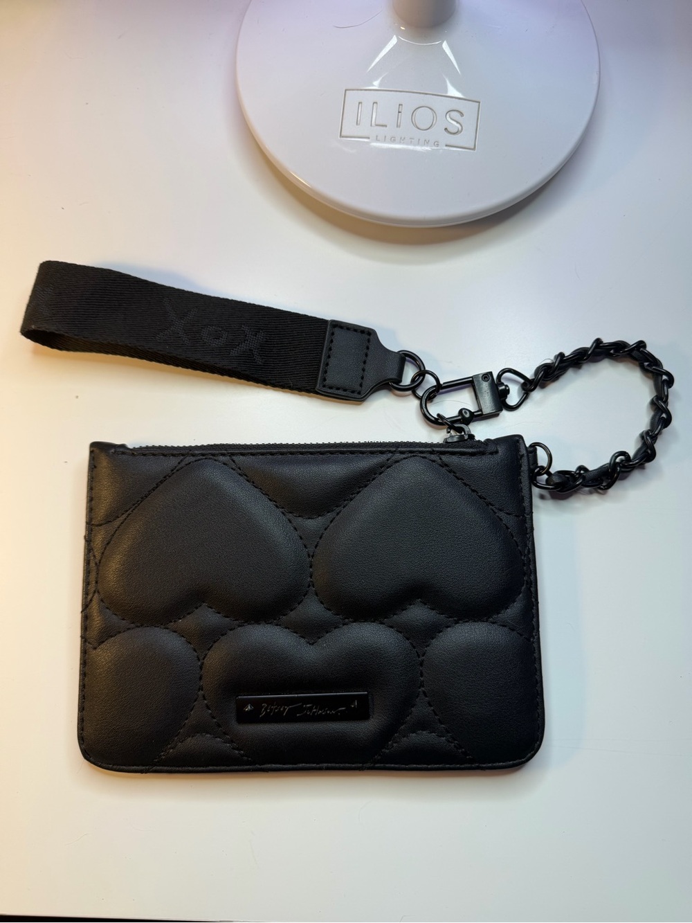 Betsey Johnson Quilted Wristlet BNWOT